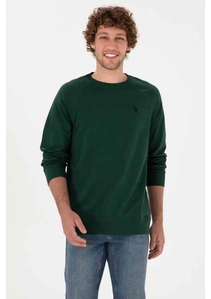 Erkek Koyu Yeşil Sweatshirt 50313752-VR079 modelleri