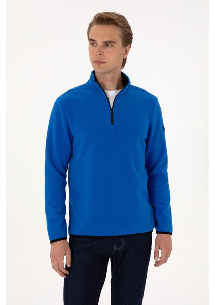 Erkek Koyu Mavi Sweatshirt 50313777-VR032