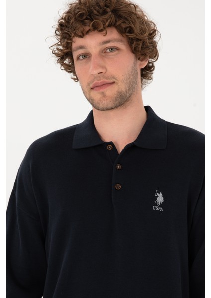 Erkek Lacivert Kazak /triko 50313660-VR033 fiyatları