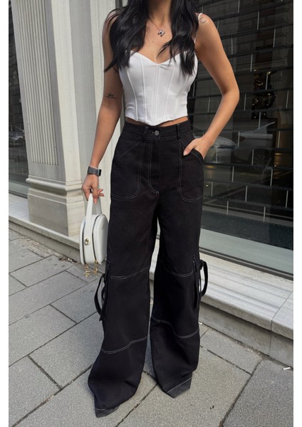 Gabardinkargo Pantolon - Siyah fiyatları