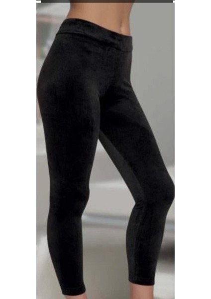 Kadın Fransız Kadife Tayt Pantolon