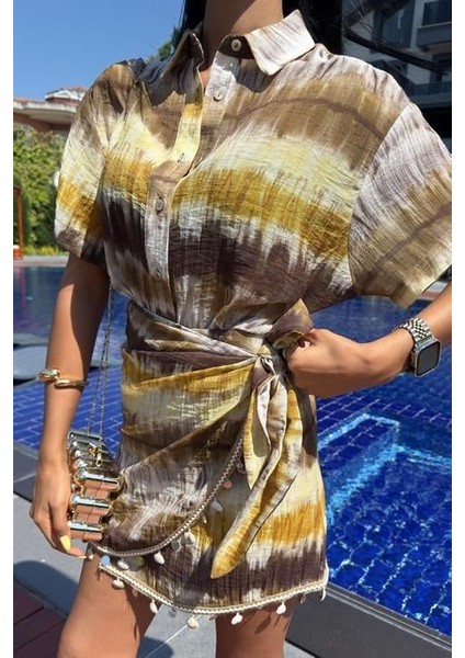 Gömlek ve Eteği Aksesuarlı Takım 10211