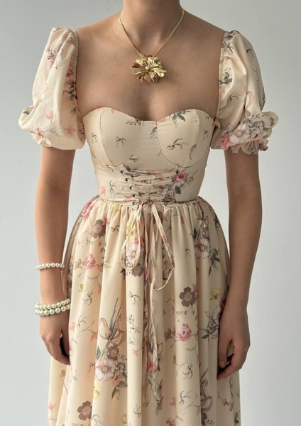 Camila Bağlamalı Elbise