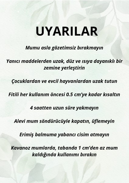 Vanilya, Gül, Amber Kokulu Amber Çift Cam Kavanoz Soya Mum indirimleri