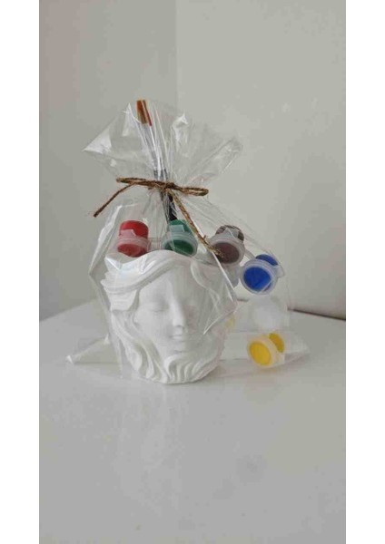 Kadın Figürlü Taş Tozu Boyama Seti