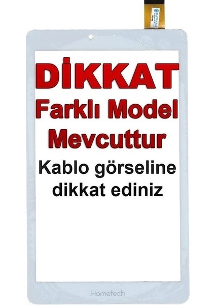 HT8MT-3G Dokunmatik Beyaz - Model 2