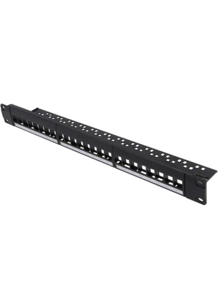 24 Port Boş Patch Cat5 - Cat6 - Cat7 Uyumlu Panel