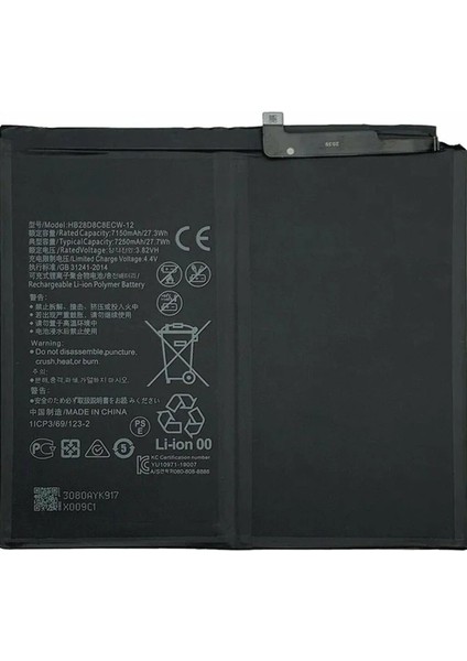 Matepad 10 AGRK-W03 Batarya Pil