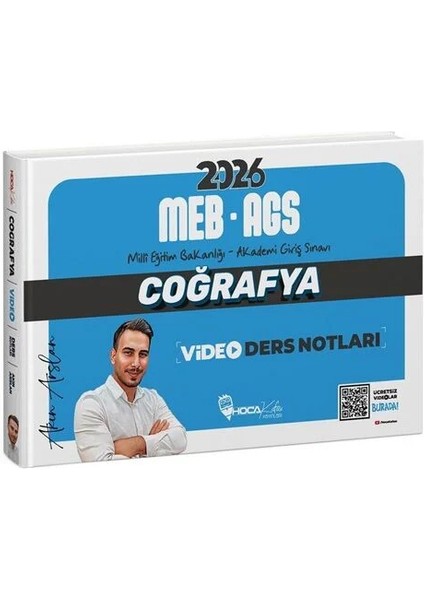 Hoca Kafası 2026 MEB-AGS Coğrafya Video Ders Notları - Akın Arslan