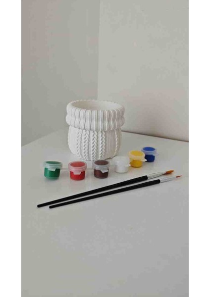 Şapka Tasarımlı Taş Tozu Boyanabilir Obje Seti fırsatları