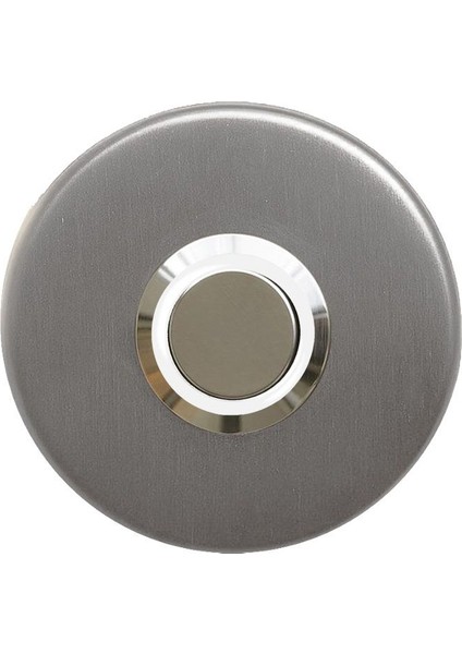 Z-101B Paslanmaz Tek Kontak Zil Butonu Beyaz LED