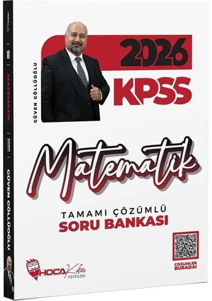 Hoca Kafası 2026 KPSS Matematik Soru Bankası Çözümlü - Güven Göllüoğlu