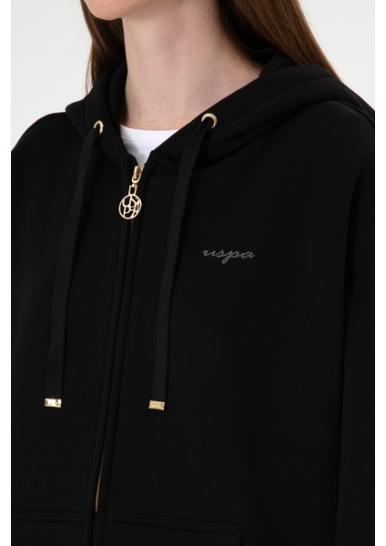 Kadın Siyah Sweatshirt 50314130-VR046