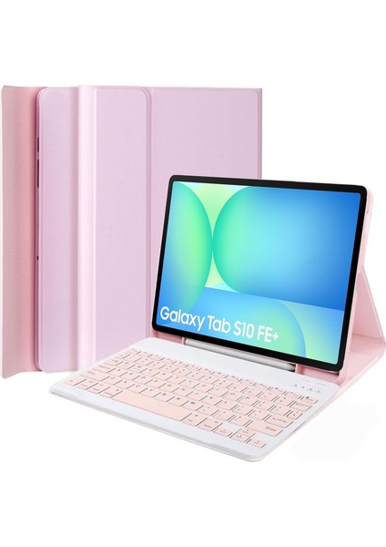 Galaxy Tab S10 Fe+ Plus 13.1 Inç 2025 Ile Uyumlu Bluetooth Türkçe Q Klavyeli Kılıfı(Tablet Değildir)