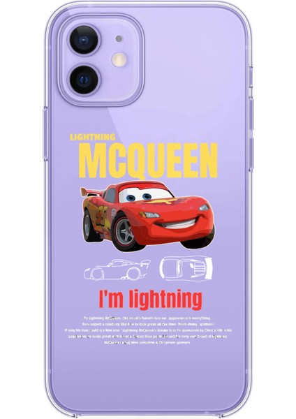 Iphone 12-Iphone 12 Pro Uyumlu Desenli Lüx Şeffaf Silikon Kılıf MNL11 modelleri