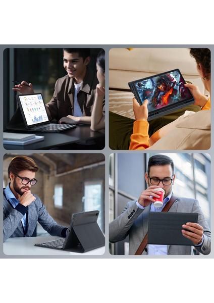 Huawei Matepad Se 11 2024 Inch Ile Uyumlu Bluetooth Türkçe Q Klavyeli Kılıfı fiyatları