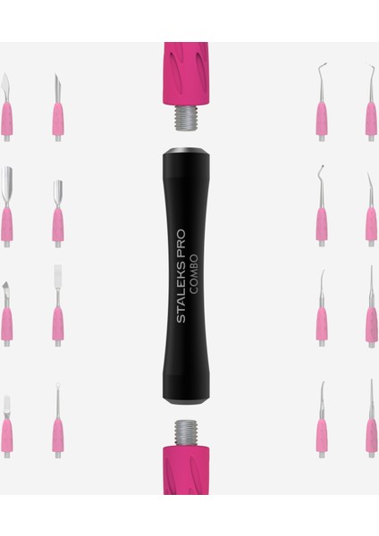 Unıq Combo Değiştirilebilir Çalışma Parçaları Için Spatula Sapı Siyah HPQ-10B fırsatları