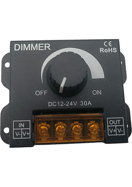 12-24V Manuel LED Dimmer 30 Amper
