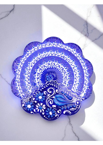 Nihale, %100 El Işlemesi Özel Seri Çini Nihale, Tencere ve Tava Altlığı