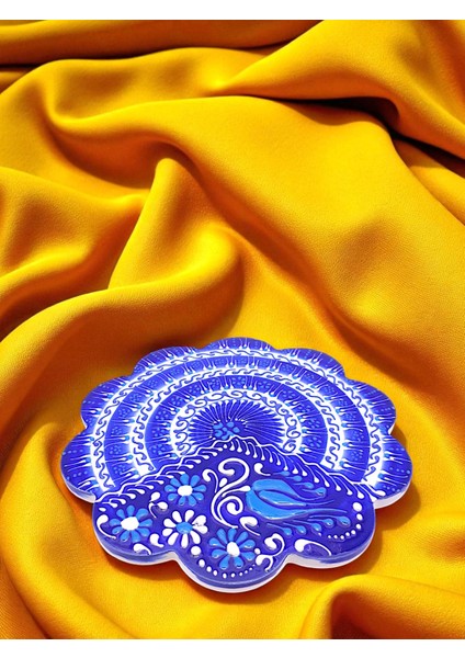 Nihale, %100 El Işlemesi Özel Seri Çini Nihale, Tencere ve Tava Altlığı fırsatları