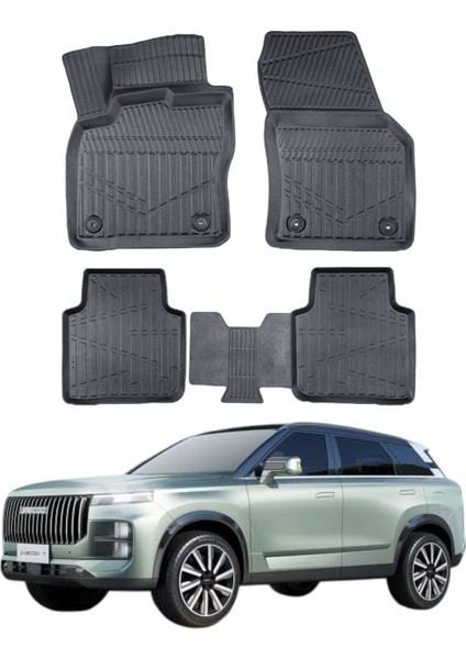 Jaecoo J7 2024- Uyumlu Araca Özel Lüx 4d Paspas