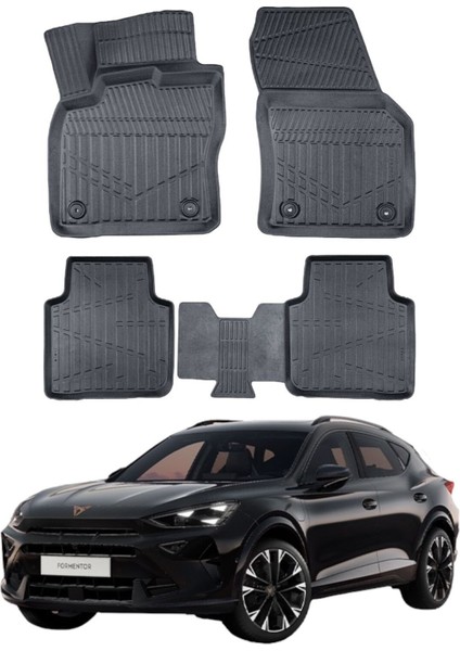 Cupra Formentor 2021- Uyumlu Araca Özel Lüx 4d Paspas