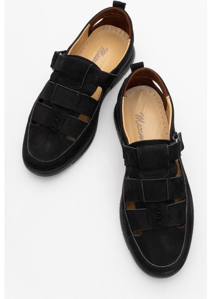 Hakiki Nubuk Deri, Iç Dış Deri Erkek Yazlık Ayakkabı