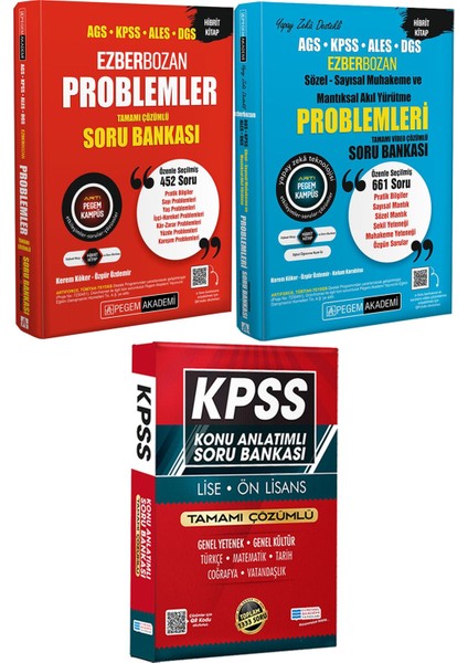 Ezberbozan Problemler Muhakeme ve Mantıksal Akıl Yürütme Soru - Lise Önlisans Konu Ant. Soru