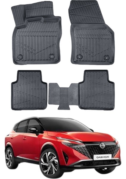 Nissan Qashqaı E-Power 2022- Uyumlu Araca Özel Lüx 4d Paspas
