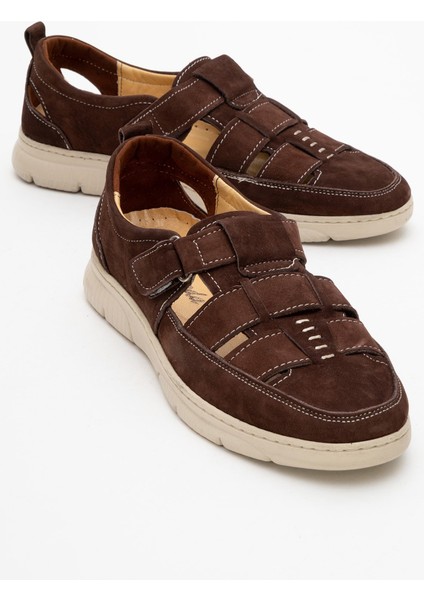 Hakiki Nubuk Deri, Iç Dış Deri Erkek Yazlık Ayakkabı