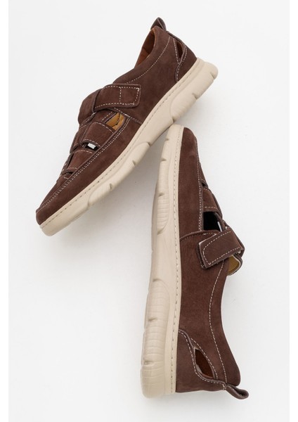 Hakiki Nubuk Deri, Iç Dış Deri Erkek Yazlık Ayakkabı fırsatları