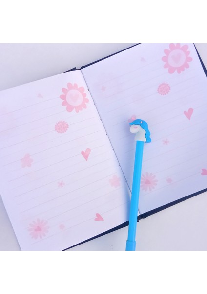 Unicorn Serisi Hatıra Defteri + Jel Kalem modelleri