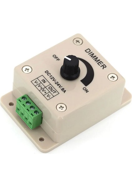 12-24V Manuel LED Dimmer 8 Amper