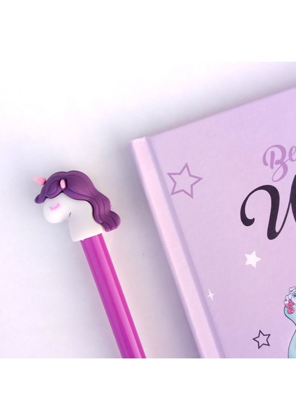 Unicorn Serisi Hatıra Defteri + Jel Kalem modelleri