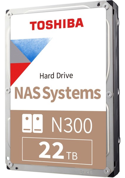 22TB Toshıba N300 Rv 7200RPM 512MB HDWG62CUSZVA