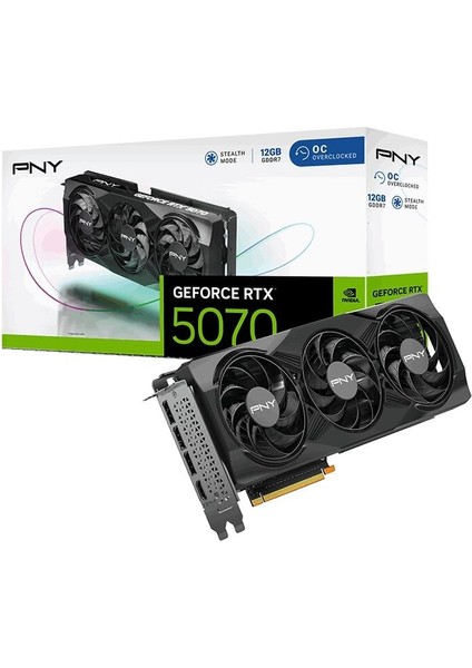 RTX5070 Oc 12GB Gddr7 192BIT (VCG507012TFXPB1-O)