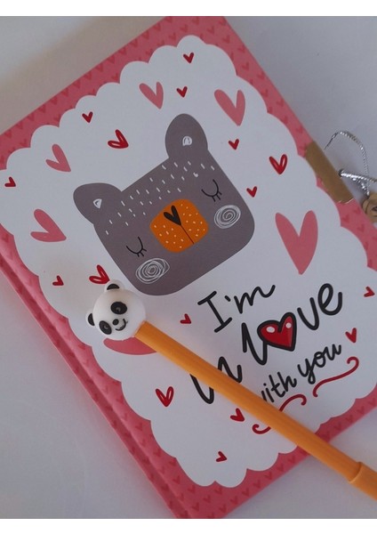 Ayıcık Serisi Hatıra Defteri + Jel Kalem