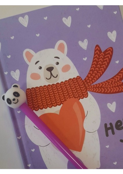 Ayıcık Serisi Hatıra Defteri + Jel Kalem