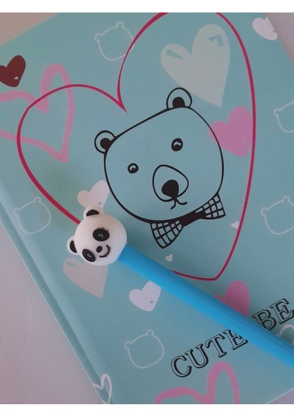 Ayıcık Serisi Hatıra Defteri + Jel Kalem