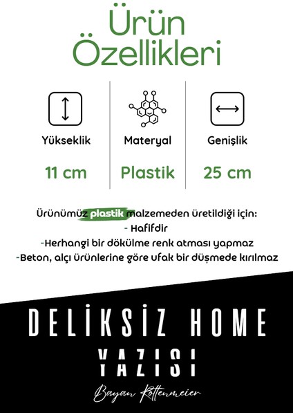 Home Yazılı Deliksiz Biblo Dekoratif Obje Dekor fiyatları