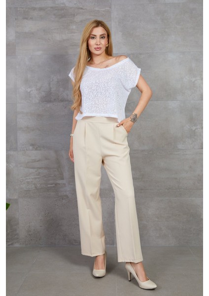 Transparan Crop T-Shirt modelleri