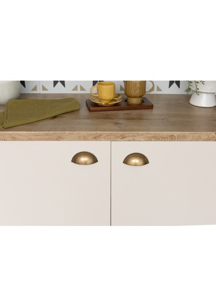 276-0698 Düz Mat Kum Krem Yapışkanlı Folyo ( 45 cm x 2 mt )