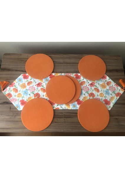 Gelincik Desenli Runner & Supla fiyatları