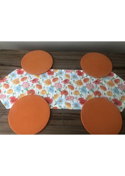 Gelincik Desenli Runner & Supla modelleri