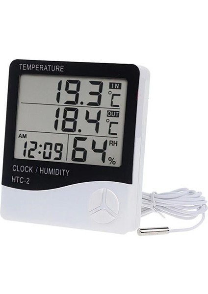 Dijital LCD Ekranlı Sıcaklık Ölçer – Hassas Isı Takibi, Kompakt Tasarım, Iç/dış Mekan Kullanımı Için Uygun Termometre modelleri