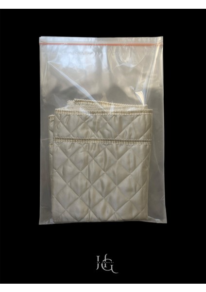 10 Adet 40X60 cm Bantlı Yapışkanlı Şeffaf Opp Jelatin Poşet, Çeyiz Poşeti ( 40X55+5) fırsatları