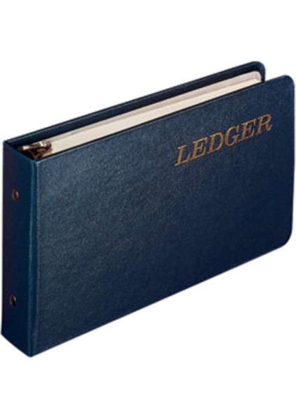 Jones Ring Ledger Outfit, Buchhaltung System Ring Bağlayıcı, Ledger Yaprak, ve A-Z Endeks (W0203 - 58BLA)