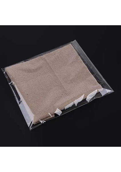 100 Adet 25X35 cm Bantlı Yapışkanlı Şeffaf Opp Jelatin Poşet ( 25*30+5 Cm)