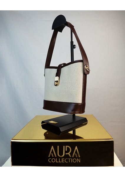 Havana Hasır Omuz Çantası - Kahverengi fırsatları