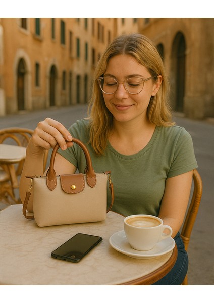 Vera El ve Çapraz Çanta - Haki modelleri